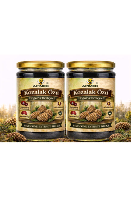 Servi Kozalak Özü 2*800 GR %100 Doğal Katkısız Çam Kozalağı Ekstraktı Yoğun Kıvam