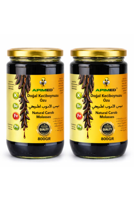 KEÇİBOYNUZ ÖZÜ 2*800 Gram Doğal Katkısız Yoğun Harnup ÖZÜ Enerji Kaynağı ve Vitamin