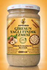 Giresun Yağlı Fındık Ezmesi 660 GR – %80 Giresun Fındığı, Doğal Katkısız Fındık - Görsel 3