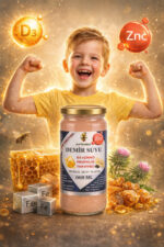 Demir Suyu 660ml - Bitkisel Demir Desteği Vitamin D3 + Çinko + Propolis Takviyeli - Görsel 2