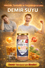 Demir Suyu 660ml - Bitkisel Demir Desteği Vitamin D3 + Çinko + Propolis Takviyeli - Görsel 3