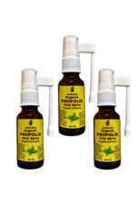 Propolis Oral Sprey – Bitkisel Yağ Karışımlı, Alkolsüz (3*20 ML)