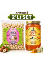 Süzme Çiçek Dağ Balı 850 Gr | Bitlis Hizan Yüksek Rakım Polyfloral ve Giresun Kavrulmuş Yağlı Fındık İçi 500 GR – %100 Doğal Yerli Fındık - Görsel 4