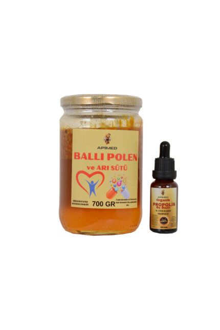 BALLI POLEN ve ARI SÜTÜ(700GR) VE PROPOLİS SU BAZLI(20ML)