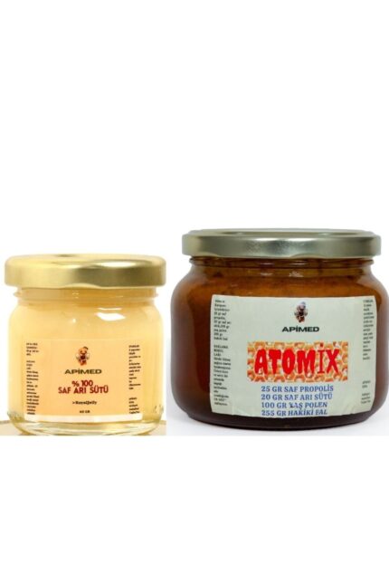 Arı Sütü (40gr) Ve Atomix(400gr) Muhteşem Ikili