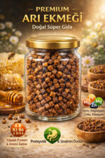 Arı Sütü 40 gr & Arı Ekmeği (Perga) 20 gr – Doğal Süper Gıda İkili Set - Görsel 2
