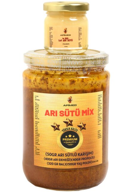 Arısütümix(700gr) Ve Arı Sütü (40gr) Bol Arı Sütü+bol Propolis+bol Arı Ekmeği+bol Yaş Polen+bal