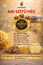 ArIsütü Mix 3*(700g) – Arı Ürünlerinin Gücü Tek Kavanozda! - Görsel 3