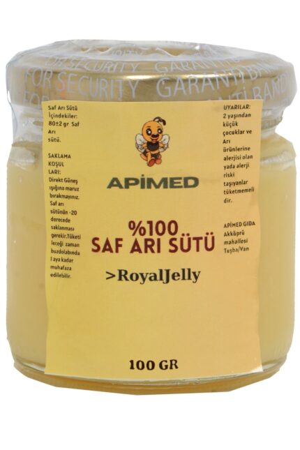 Saf Arı Sütü 99,9 Gr | %100 Doğal Katkısız Royal Jelly | Soğuk Zincir