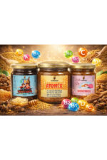 Aile Boyu Ekonomik Set 2 - Arı Sütü, Propolis, Bal, Polen Karışımı - Womenmix + Atomix + Kids - Görsel 2