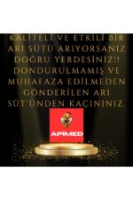 SAF ARI SÜTÜ (80 gr) – Kalitesiyle Soğuk Zincirli Gönderim ve Tahta Kaşık Hediyeli - Görsel 6