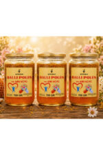 Ballı Polen ve Arı Sütü 3*700GR – %100 Doğal Arı Ürünleri Karışımı | Energy Booster, , Royal Jelly & Bee Pollen Mix