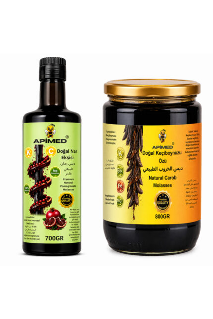 Doğal Nar Ekşisi 700GR VE Keçiboynuzu ÖZÜ 800GR
